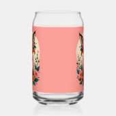 ボーお洒落ーキツネとフローラクラウンウッドランド ガラス缶 (左)