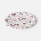 ボーお洒落ー子供部屋バシネットドリームズホース ペーパープレート (アングル)