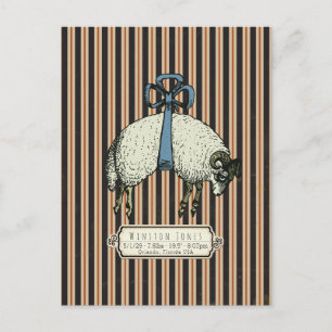 ボーかわいらしヒツジ™コレクション – ポストカード