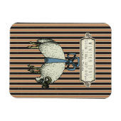 ボーかわいらしヒツジ™コレクション – 誕生情報/ マグネット (横)