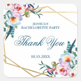 ボーかわいらしーフローラバチェロレッテ スクエアシール