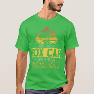 ボーのようにストックカーを運転 ロード・ライク・ボー ビンテージ Tシャツ