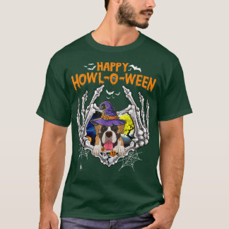 ボーアスケルトンハートハッピーハウルOWeenコスチューム  Tシャツ