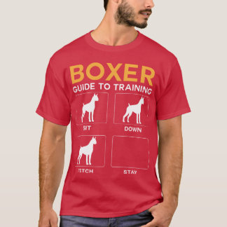 ボーアトレーニング犬の服従犬のコマンド フレンズ Tシャツ