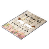 ボーアパーソナライズされたヤートファーム ノートブック (左側)