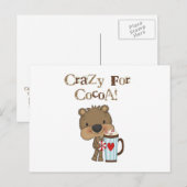 ボーアベア クリスマスにココアが大好き シーズンポストカード (正面/裏面)