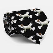 ボーア人のヤギの海賊旗-ナイフおよびフォーク ネクタイ (ロール)