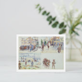 ボーア戦争の四場面、スケッチブックの四場面 ポストカード (スタンド正面)