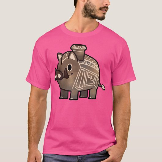 ボーア船(紀元前600年~500年) Tシャツ (正面)