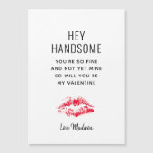 ボーイおもしろいトバレンタインデーパーソナライズされた詩 (正面)