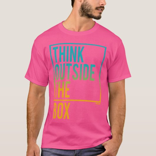 ボーイの枠を超えて考えろ Tシャツ (正面)