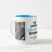 ボーイもっとも偉大ア2写真2トーンのコーヒーマグ ツートーンマグカップ (正面左)