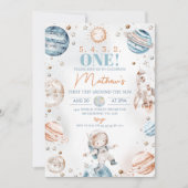 ボーイアソートファーストのまわりにトリップサン誕生日 招待状 (正面)