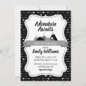 ボーイアドベンチャーは赤ちゃんのシャワーを待っている 招待状 (正面)