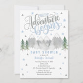 ボーイアドベンチャーベビーシャワー招待状 招待状 (正面)