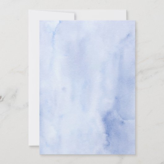 ボーイアンダーザシーベビーシャワー招待状 招待状 (裏面)