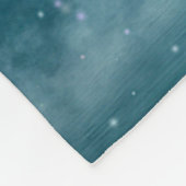 ボーイアンドシーホース魚釣りオンザムーン フリースブランケット (角)