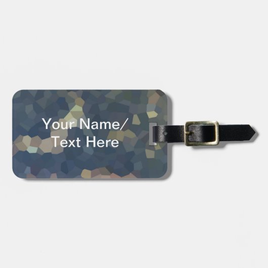 ボーイイメージカモフラージュのお客様。文字ラゲッジタグ ラゲッジタグ (正面横)