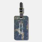 ボーイイメージカモフラージュのお客様。文字ラゲッジタグ ラゲッジタグ (正面縦)