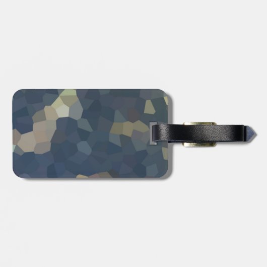 ボーイイメージカモフラージュのお客様。文字ラゲッジタグ ラゲッジタグ (裏面横)