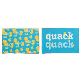 ボーイウォーターカラーラバーダック枕ケースセット 枕カバー