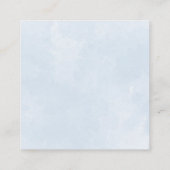 ボーイウォーターカラーレインボーおむつラッフル エンクロージャーカード (裏面)