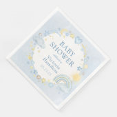 ボーイウォーターカラーレインボーベビーシャワー (コーナー)