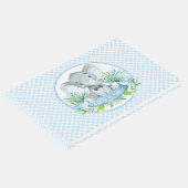 ボーイエレファントベビーシャワーゲストブック ゲストブック (コーナー)