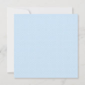 ボーイエレファントベビーシャワー招待状 招待状 (裏面)