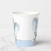 ボーイエレファントベビーシャワー紙カップ 紙コップ (右)