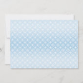 ボーイエータニティリングや輪クロスフォトバプテスマありがとう サンキューカード (裏面)