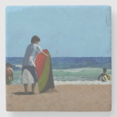 ボーイオンザビーチストーンコースター ストーンコースター (正面)