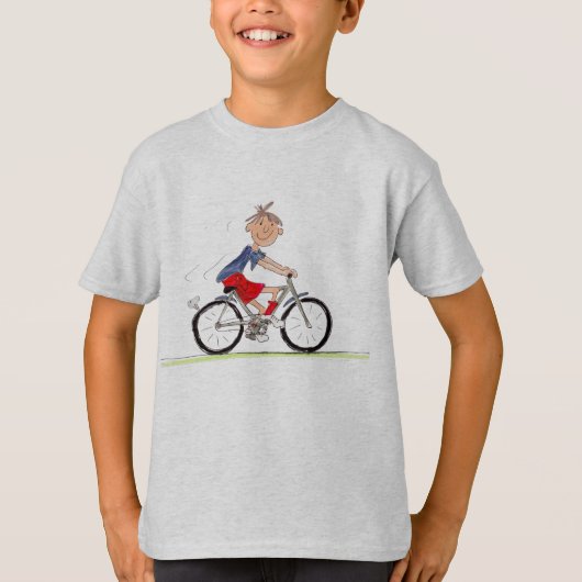 ボーイオンバイクサイクリング Tシャツ (正面)