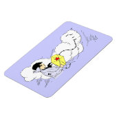 ボーイカイト飛んでいるプレミアムフレキシマグネット マグネット (左側)