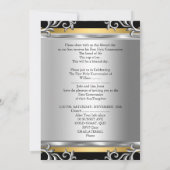 ボーイガールファースト聖体拝領シルバー金ゴールド2 招待状 (裏面)