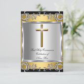 ボーイガールファースト聖体拝領シルバー金ゴールドSML 招待状 (スタンド正面)