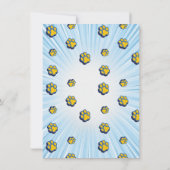 ボーイキティキャット誕生日ポーティパーティー 招待状 (裏面)