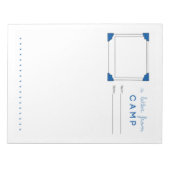 ボーイキャンプ文房具キャンプレター ノートパッド (正面)