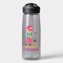 ボーイクールン素晴らしダウン症候群認識度日 ウォーターボトル