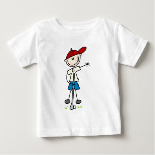 ボーイゴルファーTシャツとギフト ベビーTシャツ