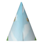 ボーイゴルフテーマ3rd誕生日パーティー パーティーハット (裏面)