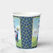 ボーイゴルフテーマ3rd誕生日パーティー 紙コップ (右)