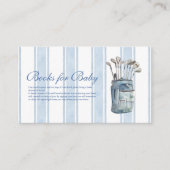 ボーイゴルフ赤ちゃんシャワーベビー エンクロージャーカード (正面)