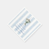 ボーイゴルフ赤ちゃんシャワー スタンダードカクテルナプキン (角)