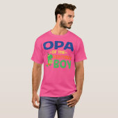 ボーイサウルスレックス誕生日PaのOpa Tシャツ (正面フル)