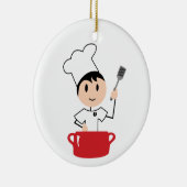 ボーイシェフ セラミックオーナメント (右)