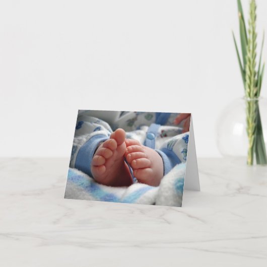 ボーイシャワー カード (正面)