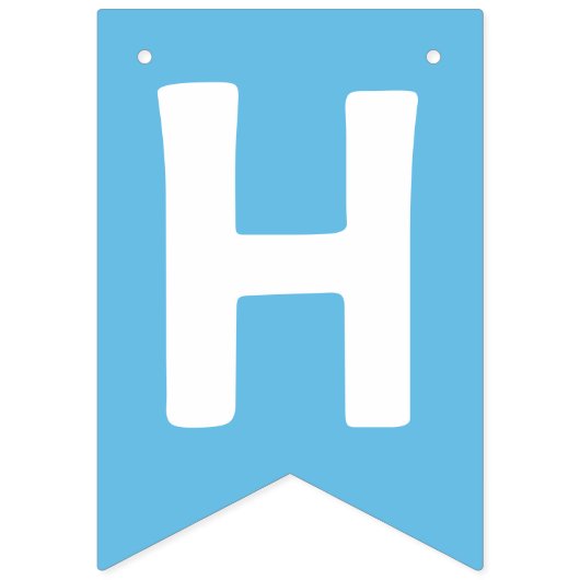 ボーイシャークパーティー用品キッズハッピーバースデー バンティングフラッグ (第2の旗)