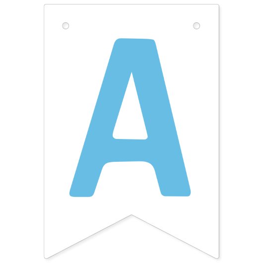 ボーイシャークパーティー用品キッズハッピーバースデー バンティングフラッグ (第3の旗)