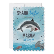 ボーイシャーク誕生日シャークタスティックお祝い